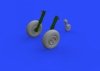 Eduard 648468 Spitfire Mk. XIV wheels - 4spoke 1/48 AIRFIX